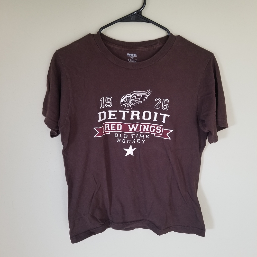 Detroit Red Wings Brown T-Shirt